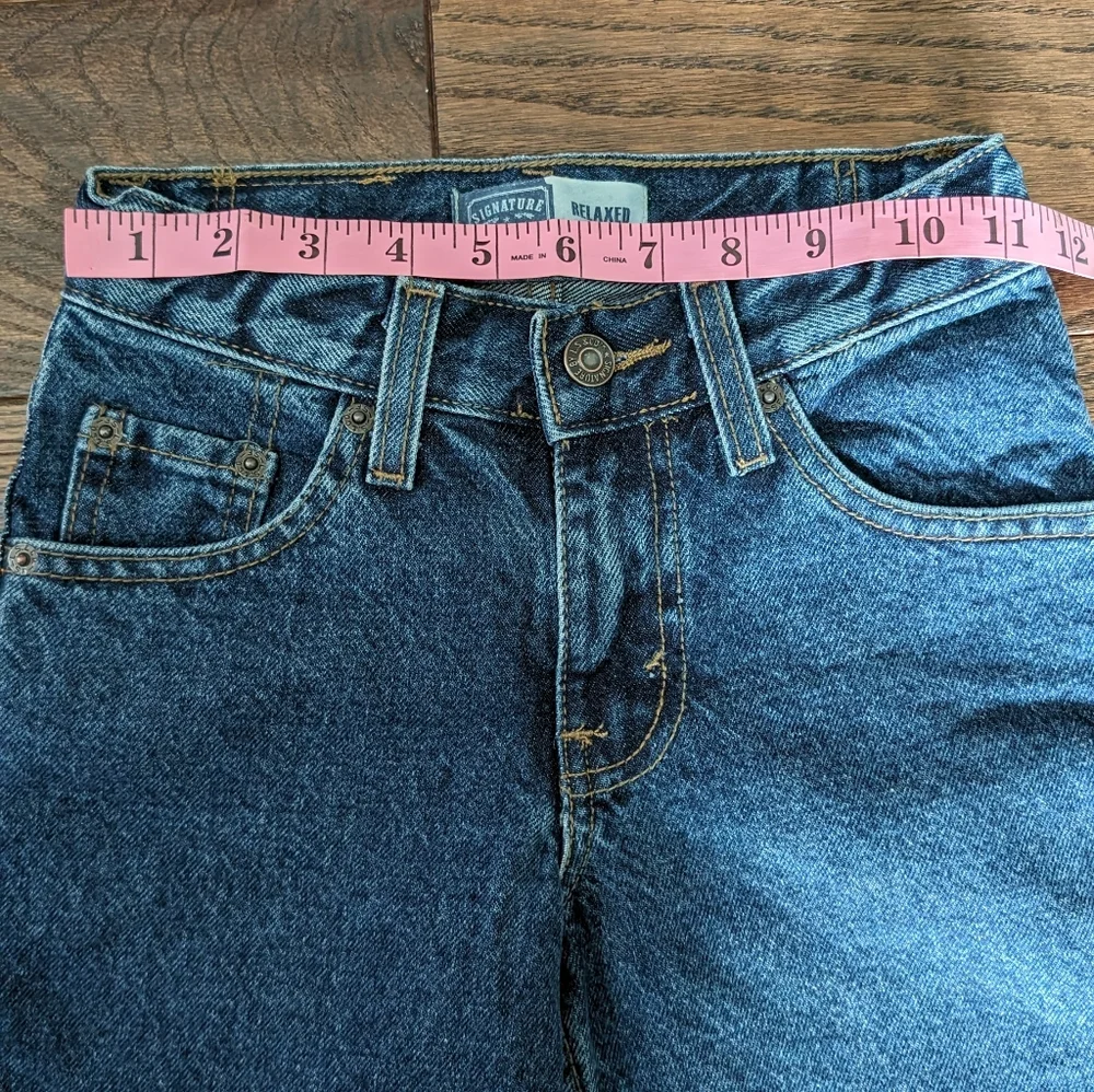 Levi's Youth Denim Jeans Wide Leg Straight Fit - Picture 9 of 9